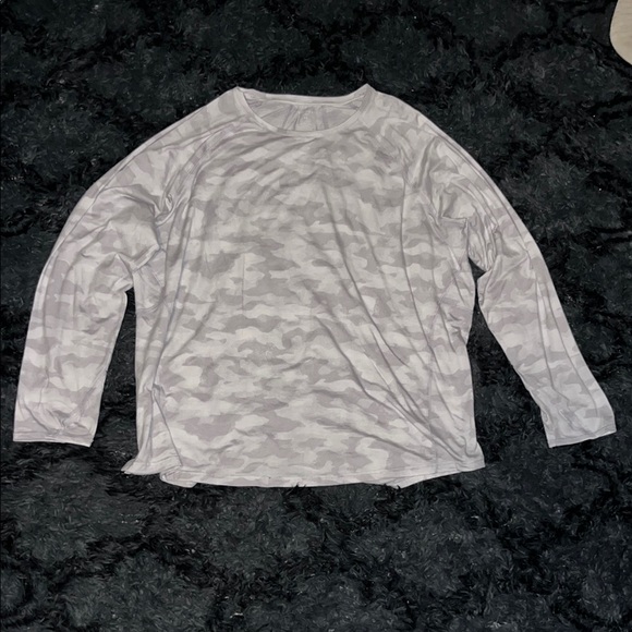 Tek Gear Gray Relaxed 3/4 Sleeve Hoodie - Picture 3 of 3